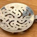 Mid century Kaunis Koru sterling silver pendant, kk hallmark — view 13 of 20