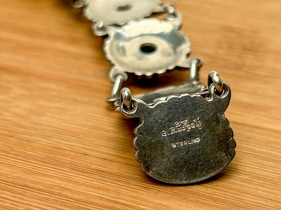 The C. Ruopoli mark, photographed on a piece