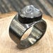 Mid century sterling silver ring, eretz yisrael hallmark — view 18 of 20
