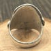 Jude Candelaria sterling silver ring, jude c zuni hallmark — view 5 of 10