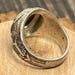 Mid century sterling silver signet ring — view 10 of 19