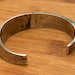 Vintage sterling silver cuff — view 17 of 20
