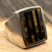 Art deco sterling silver ring — view 3 of 10