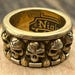 Antique sterling silver ring — view 3 of 10