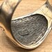Vintage sterling silver signet ring — view 16 of 18