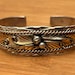 Vintage sterling silver cuff — view 18 of 20