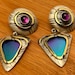 1990s sterling silver earrings — view 1 of 6