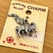 Vintage sterling silver charm bracelet — view 1 of 9