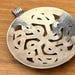 Mid century Kaunis Koru sterling silver pendant, kk hallmark — view 11 of 20