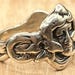 Art nouveau sterling silver ring — view 5 of 10