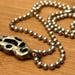 Mid century sterling silver pendant — view 2 of 10