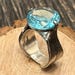 Vintage sterling silver ring, israel hallmark — view 11 of 20