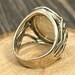 Art nouveau sterling silver ring — view 6 of 16