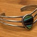 Vintage sterling silver cuff — view 8 of 20