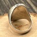 Vintage sterling silver signet ring — view 9 of 18