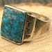 Vintage Robert Sherman sterling silver signet ring, r sherman hallmark — view 9 of 14