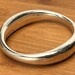 Art deco sterling silver bangle — view 6 of 10