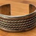 Vintage sterling silver cuff — view 4 of 10