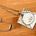 Vintage sterling silver pendant — view 4 of 5