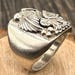 Vintage sterling silver signet ring — view 5 of 20