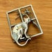 Sterling silver pin — view 1 of 3
