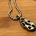 Mid century sterling silver pendant — view 6 of 10