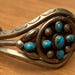 Vintage Mary S. Lew sterling silver cuff, Mary S. Lew hallmark — view 4 of 10