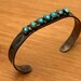 Mid century sterling silver cuff — view 5 of 17