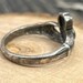 Antique sterling silver ring — view 7 of 18