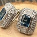 Vintage sterling silver earrings — view 2 of 10