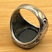 Sterling silver signet ring — view 8 of 10
