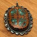 Vintage sterling silver pendant — view 3 of 9