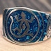 Vintage sterling silver signet ring — view 11 of 17