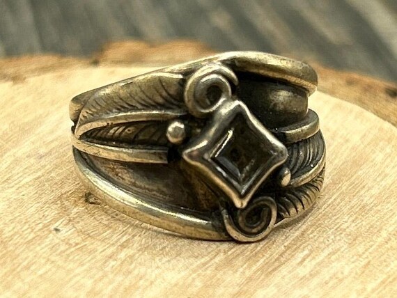 Feather & Scrollwork Ring by Cheryl Wadsworth, Na… - image 7
