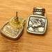 Vintage sterling silver stud earrings — view 5 of 6