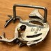 Mid century sterling silver belt buckle — view 8 of 10