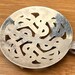 Mid century Kaunis Koru sterling silver pendant, kk hallmark — view 9 of 20