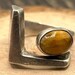 Mid century sterling silver ring, mexico hallmark — view 2 of 10