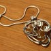 Art nouveau sterling silver pendant — view 1 of 10