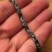 Antique sterling silver bracelet — view 6 of 8