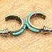 Sterling silver hoop earrings — view 3 of 9