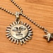 Vintage sterling silver pendant, mexico hallmark — view 4 of 6