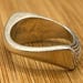 Art deco sterling silver ring — view 8 of 12