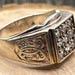 Art nouveau sterling silver ring — view 6 of 10