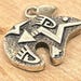 Vintage sterling silver pendant — view 6 of 20