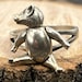 Victorian sterling silver ring — view 13 of 15