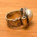 Vintage sterling silver ring — view 6 of 9