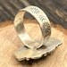 Vintage sterling silver ring — view 11 of 15