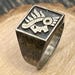 Vintage sterling silver signet ring — view 16 of 18