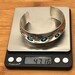 Vintage Pfarlene Spencer sterling silver cuff, Pfarlene Spencer hallmark — view 17 of 17